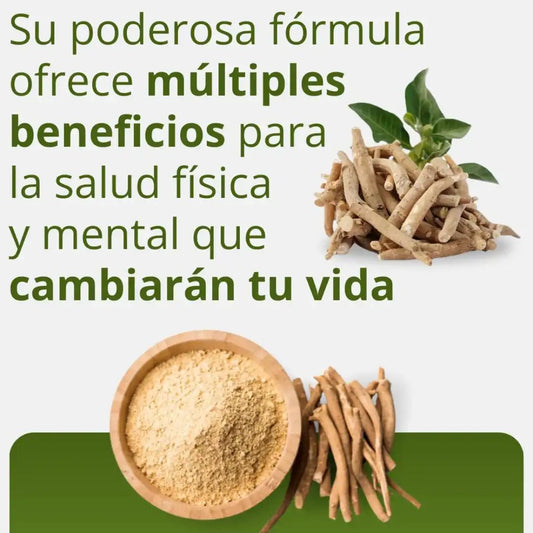 ASHWAGANDHA + MAGNESIO 1000mg 60 CAPS - kira.cl