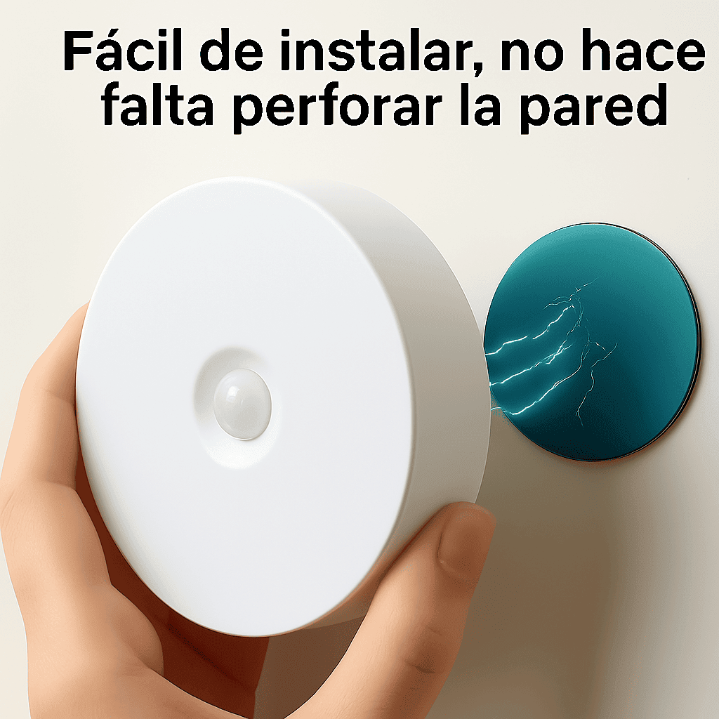 PACK 5 Luces LED con sensor de movimiento