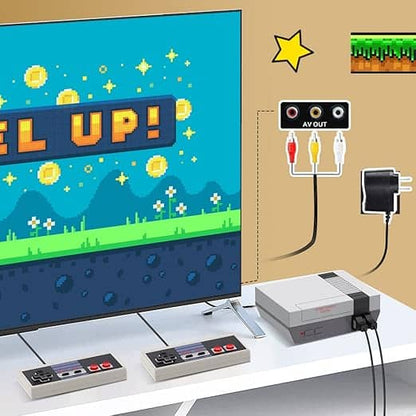 CONSOLA RETRO 620 JUEGOS 2 JOYSTICKS